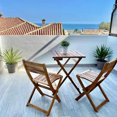 Balneario Estudio Con Terraza Y Vistas Al Mar Апартаменты